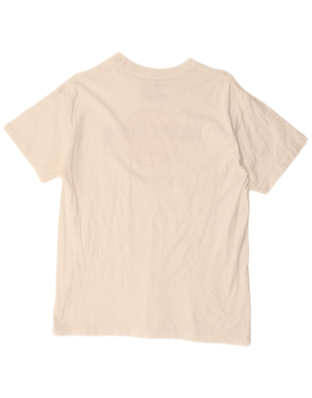 HARD ROCK CAFE T-shirt grafica da donna Top UK 14 Cotone bianco medio