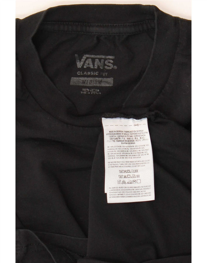 T-shirt da uomo Vans Classic Fit, vestibilità media, in cotone nero
