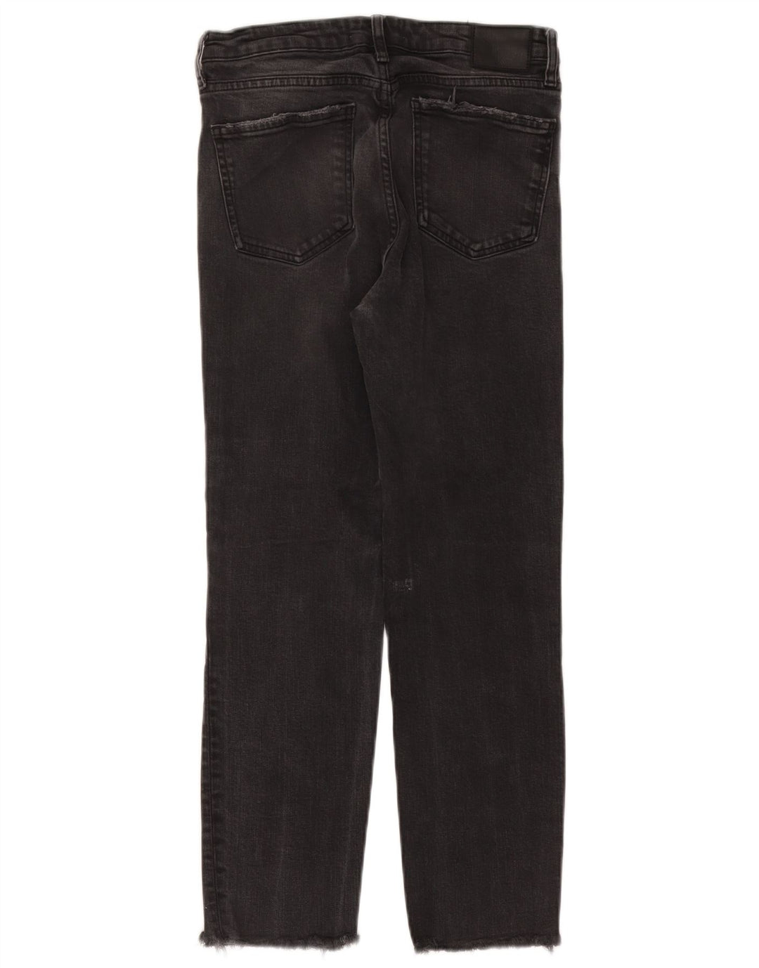 Jeans dritti da donna Zara EU 40 medio W30 L26 cotone grigio