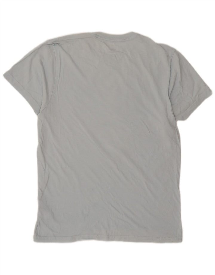 T-shirt grafica personalizzata da uomo Vans Top in cotone blu medio