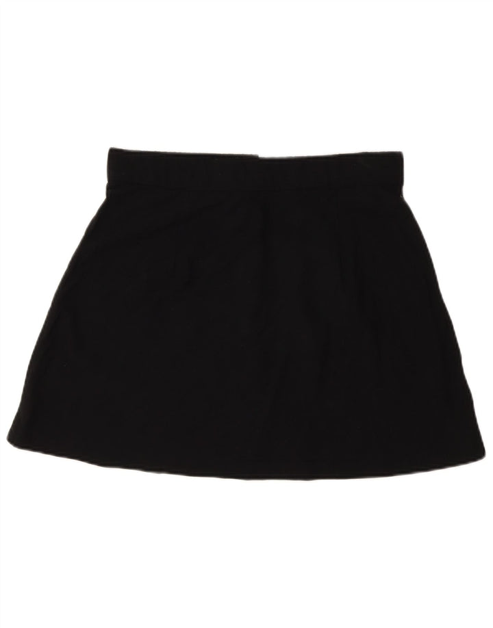 Minigonna Zara da donna media W28 viscosa nera
