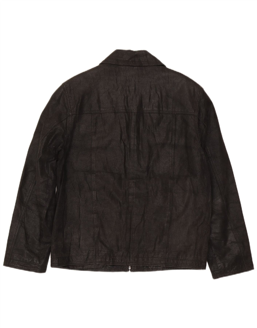 Giacca in pelle da uomo In Extenso UK 38 media nera
