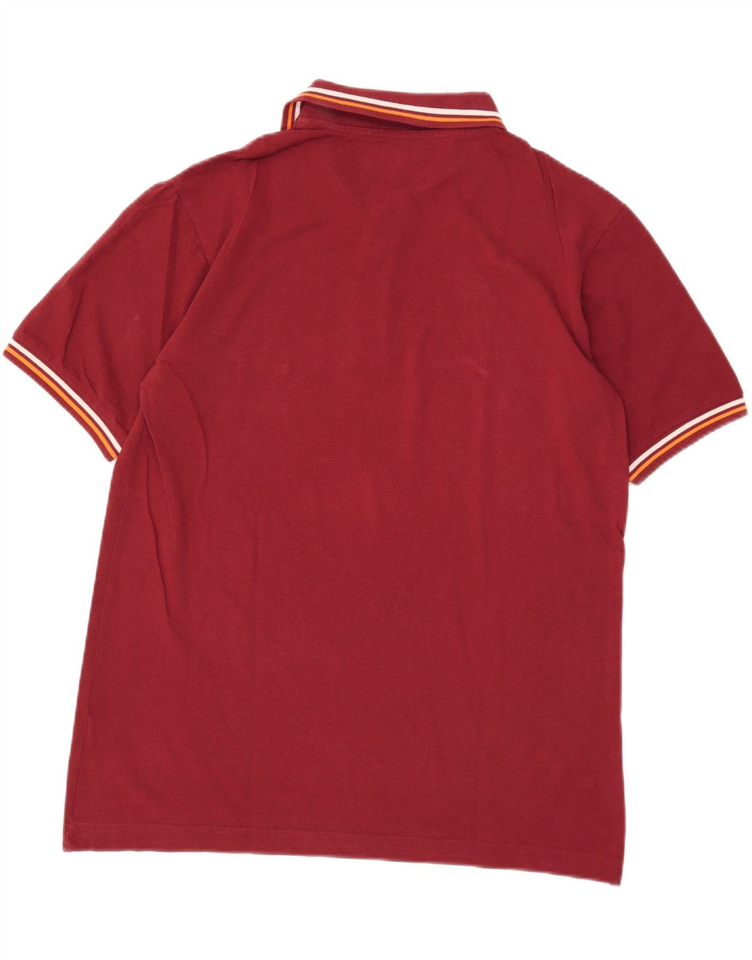 Polo Kappa Uomo Large Bordeaux In Cotone