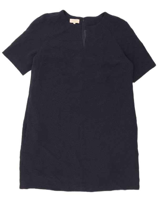 Abito a trapezio da donna Hobbs UK 16 grande poliestere blu navy