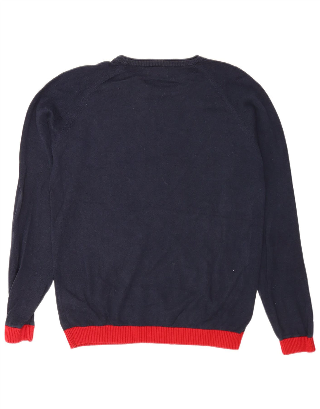 Maglione maglione girocollo da uomo Jack & Jones grande color block blu navy