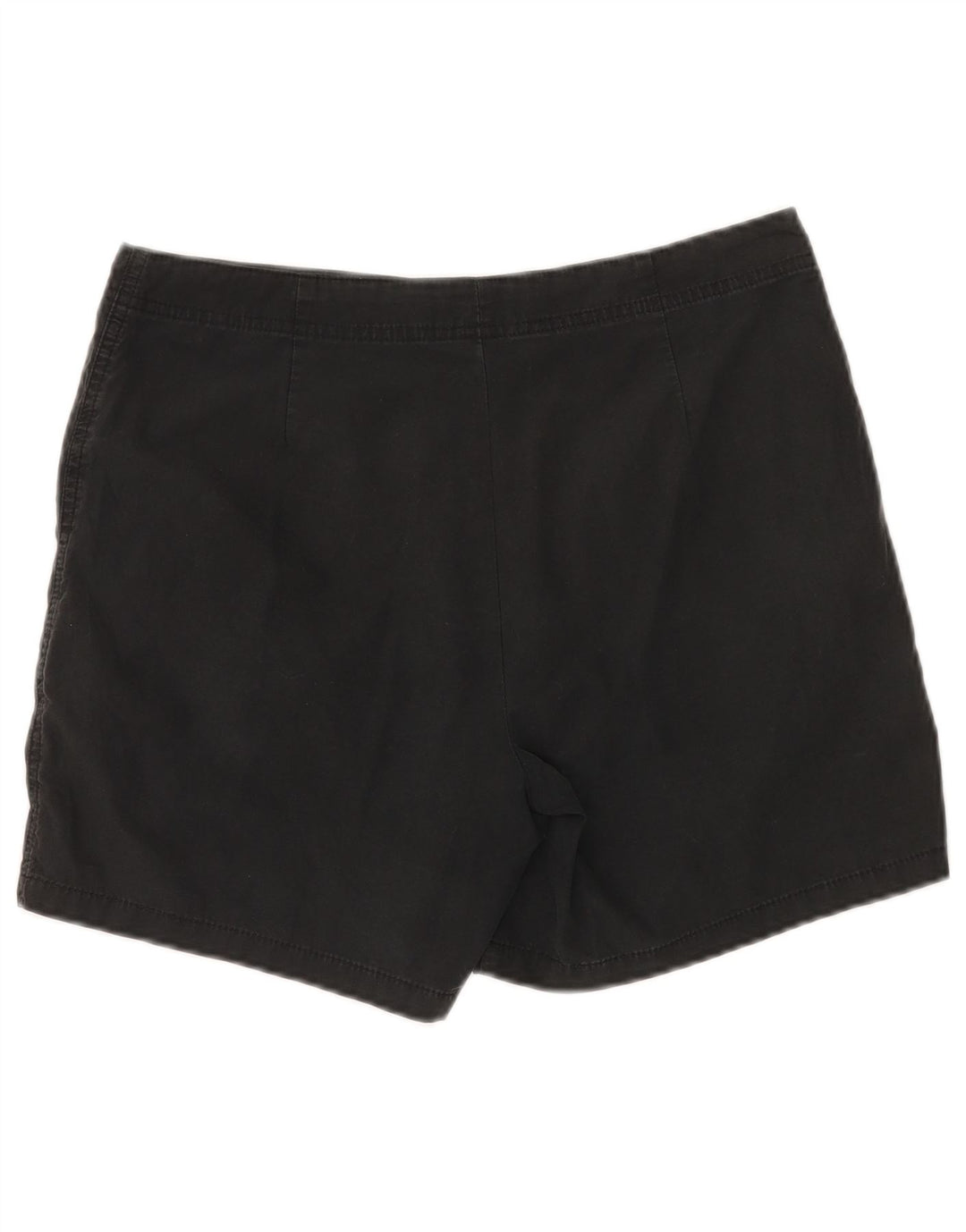 Pantaloncini chino da donna Marks & Spencer UK 12 medi W32 cotone nero