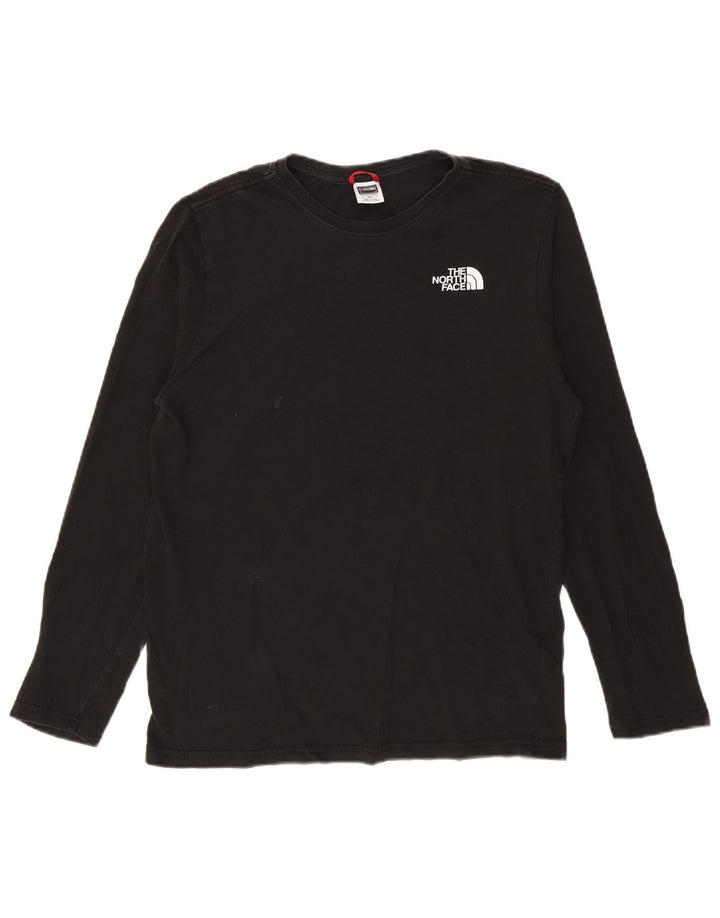 The North Face Maglietta grafica da uomo a manica lunga piccola nera