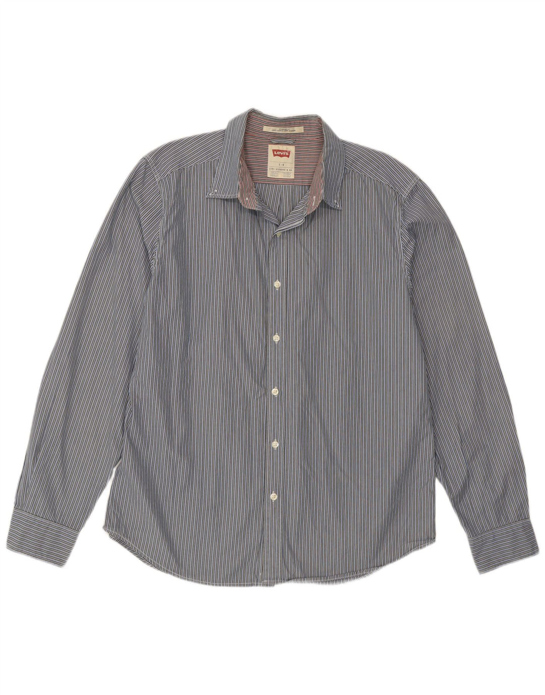 Camicia Levi's da uomo dalla vestibilità standard, a righe blu grandi