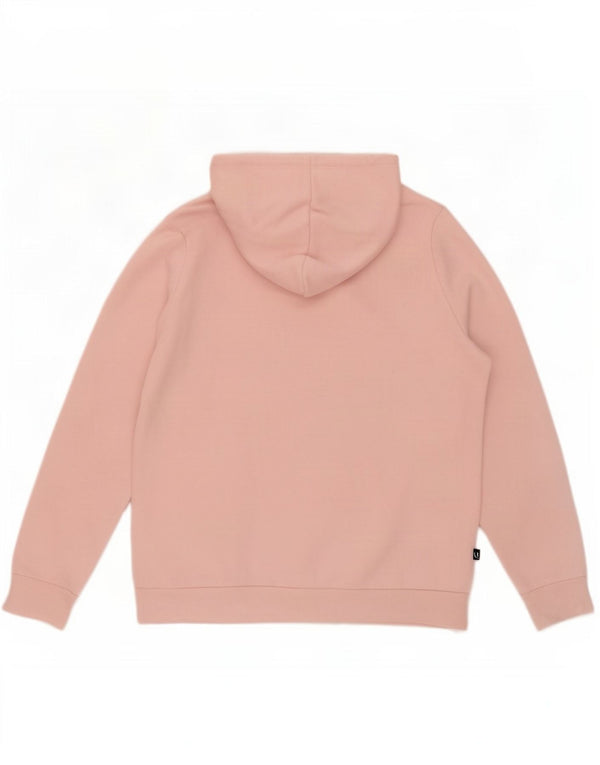 Felpa con cappuccio grafica da donna Puma UK 16 grande rosa