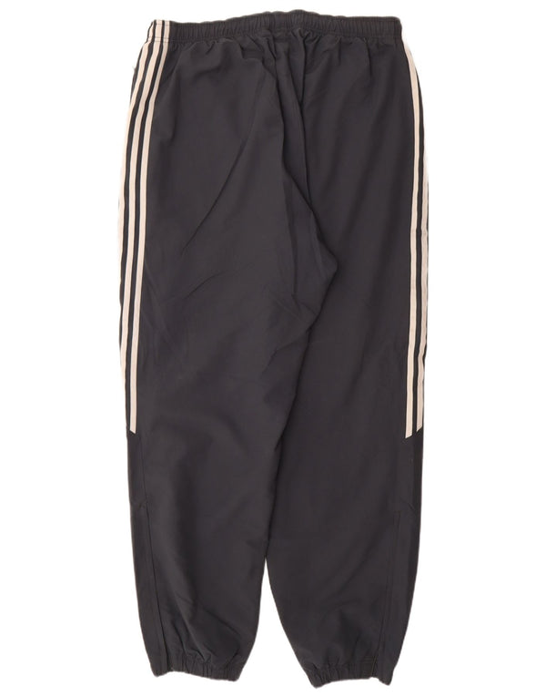 ADIDAS Mens Tracksuit Trousers Joggers XL  Navy Blue Polyester