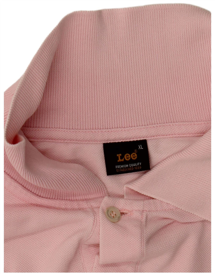 Polo LEE da uomo XL Rosa