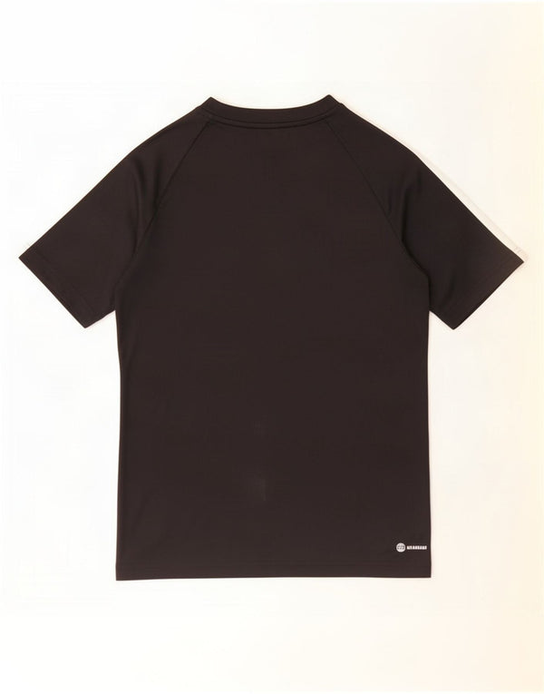 Maglietta Adidas Aeroready da bambino 13-14 anni in poliestere nero