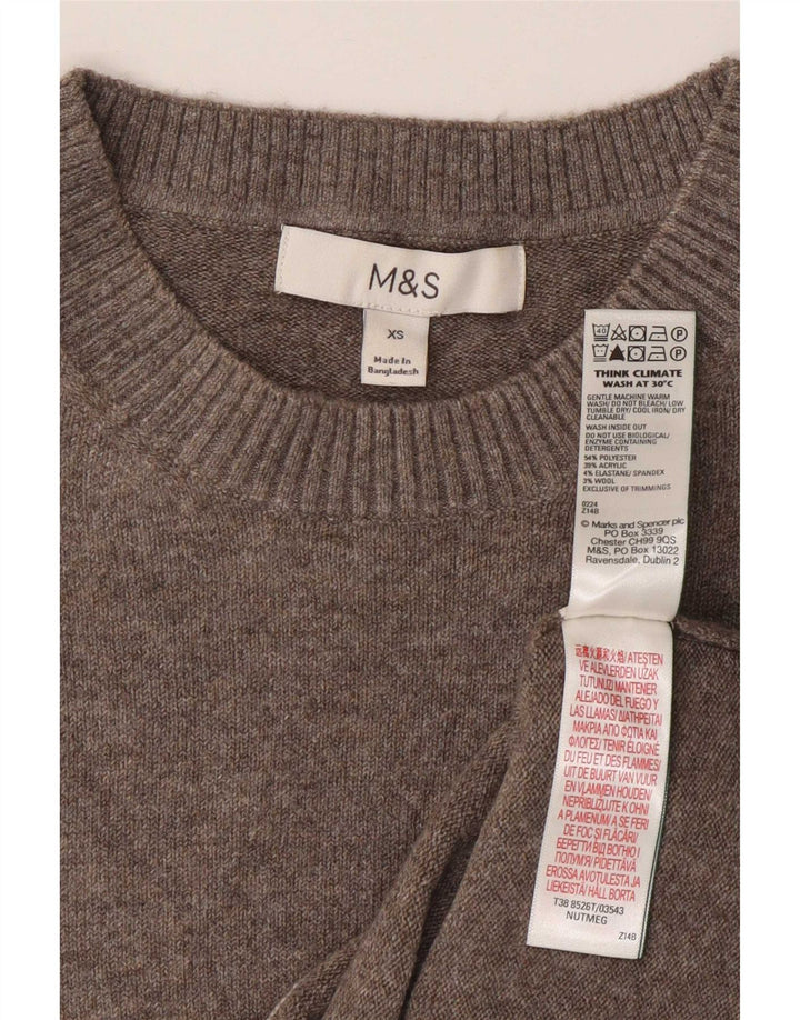 Canotta da donna Marks & Spencer UK 6 XS poliestere grigio