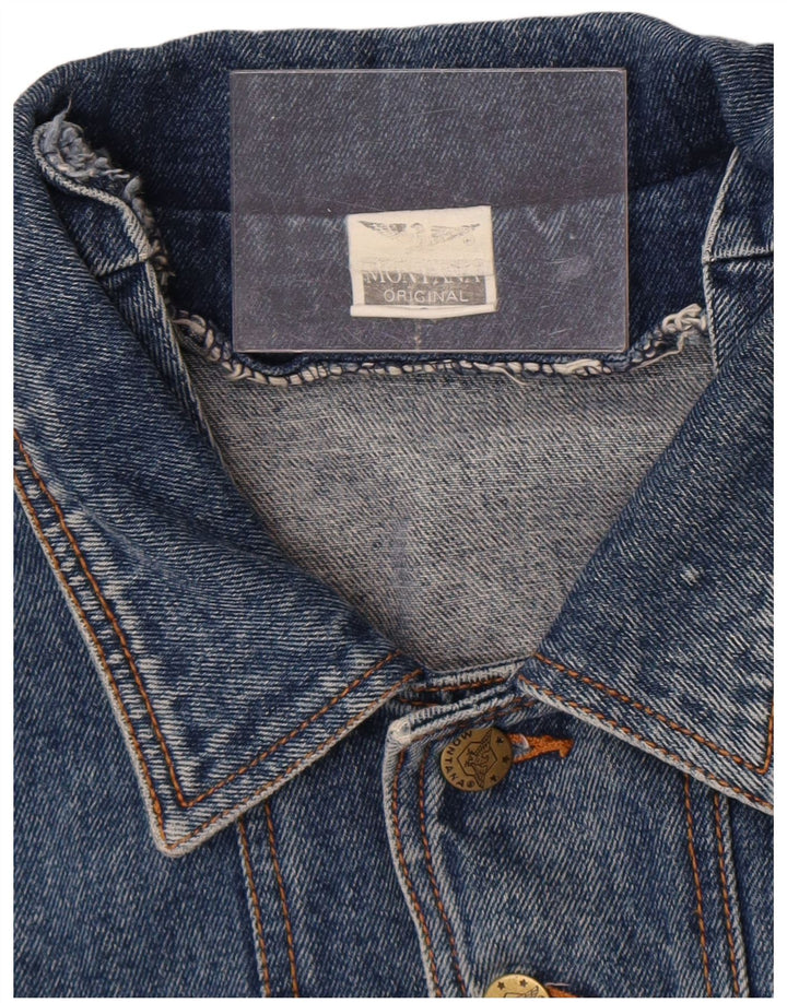 Giacca di jeans da uomo MONTANA UK 40 grande blu