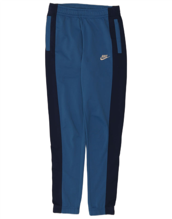 Pantaloni da tuta da uomo Nike Joggers XS Blu Colourblock Poliestere