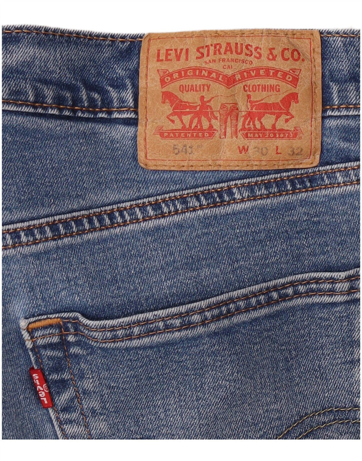 LEVI'S Jeans dritti da uomo 541 W30 L29 cotone blu