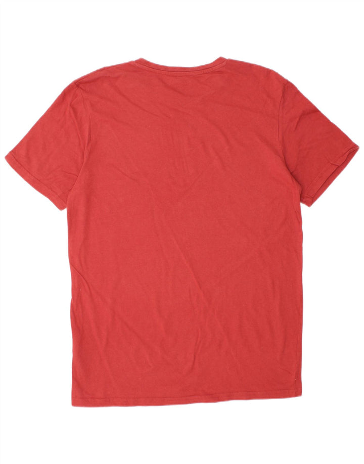 JACK & JONES T-shirt da uomo vestibilità regolare, taglia grande, in cotone rosso