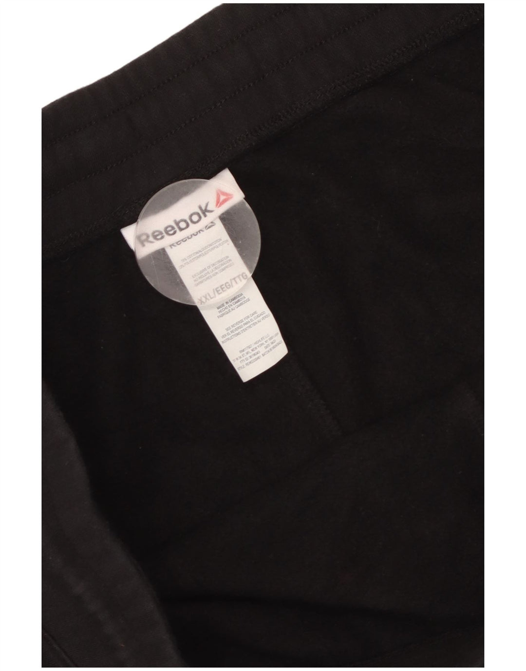 Pantaloncini sportivi Reebok da donna UK 20 2XL cotone nero
