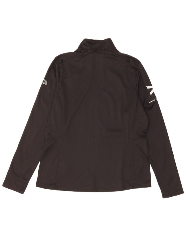 The North Face Womens Graphic Pullover Tracksuit Top UK 16 Large Black