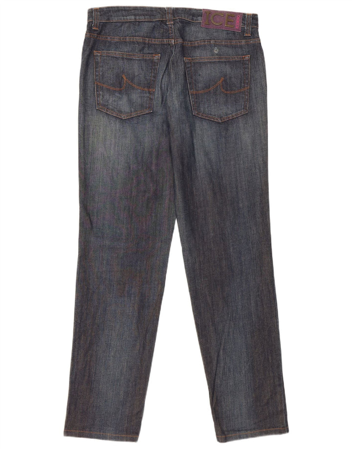 Jeans slim da donna Iceberg W32 L32 cotone blu navy