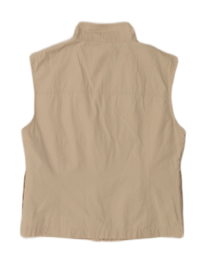 Giacca da ginnastica senza maniche da donna Street One UK 14 Beige medio
