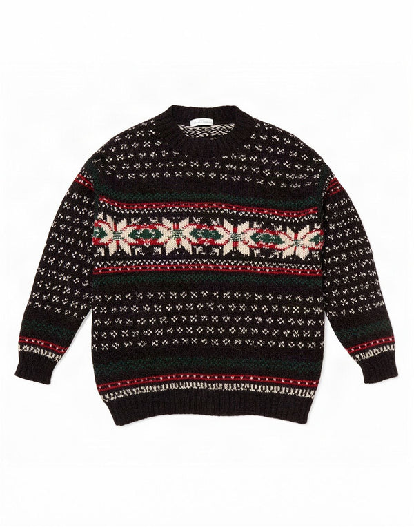 Maglione maglione girocollo da uomo Marks & Spencer St. Michael XL nero