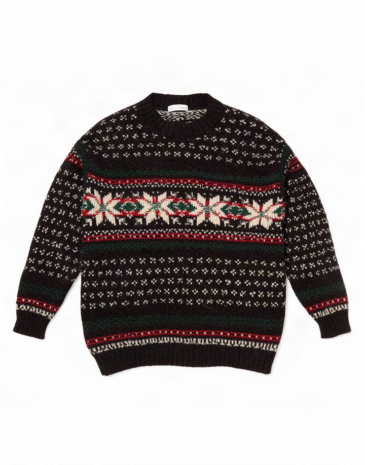 Maglione maglione girocollo da uomo Marks & Spencer St. Michael XL nero