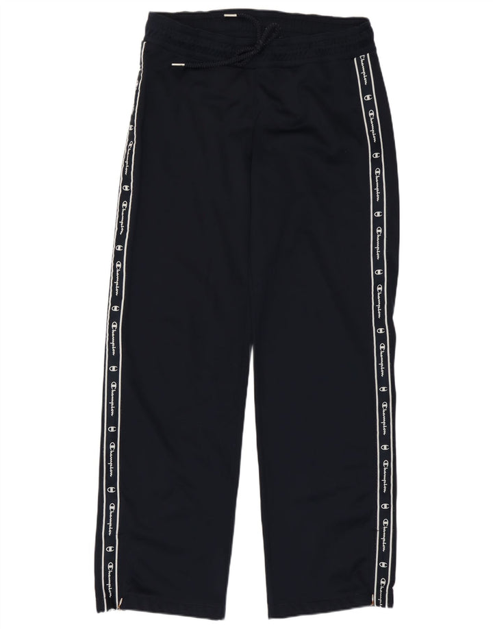 Tuta intera da donna con grafica Champion UK 16 Large in poliestere blu navy
