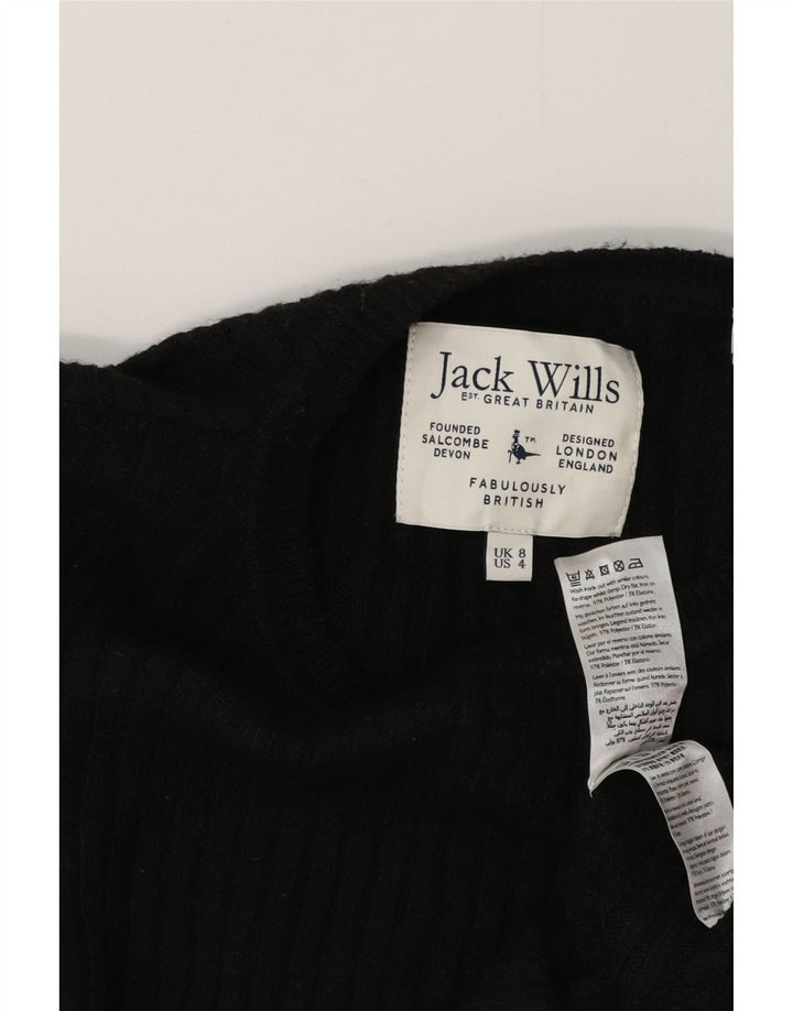 Camicetta da donna Jack Wills Top UK 8 Small Poliestere nero