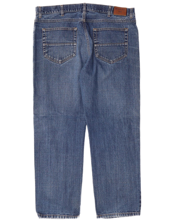 Jeans dritti da uomo FARAH W40 L30 cotone blu
