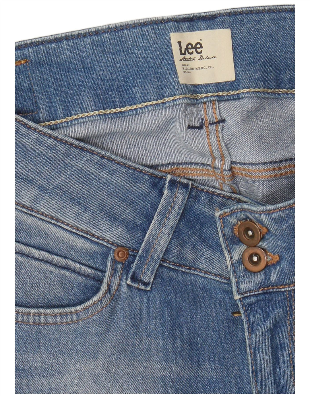 Jeans Bootcut da donna Lee W24 L33 Blu