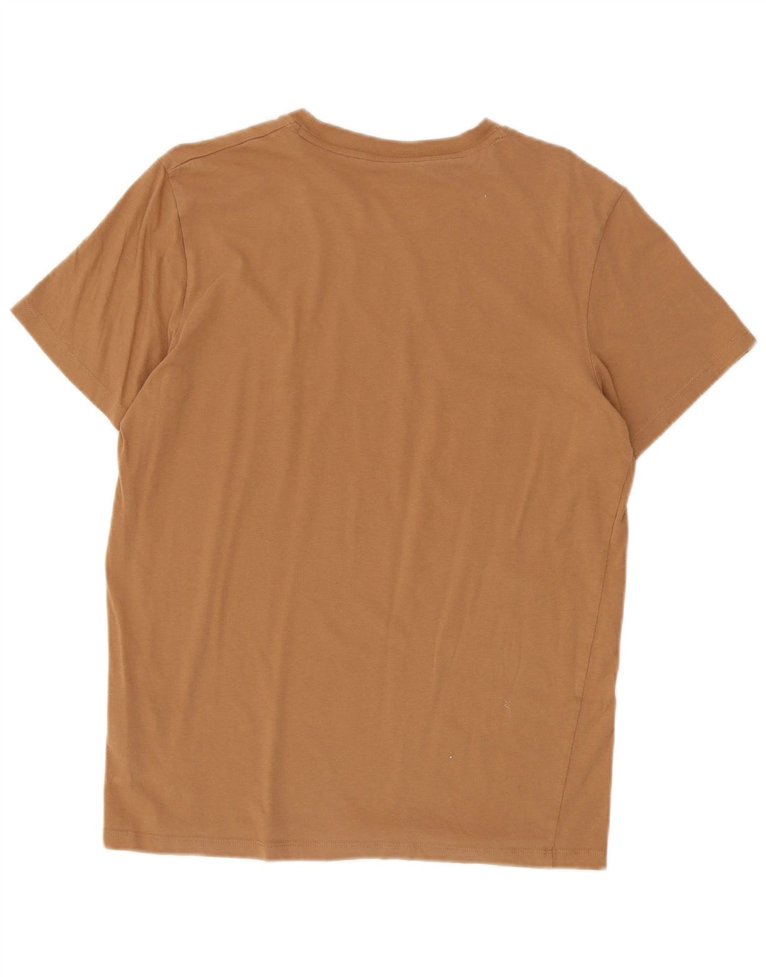T-shirt da uomo Jack & Jones Top grande in cotone marrone