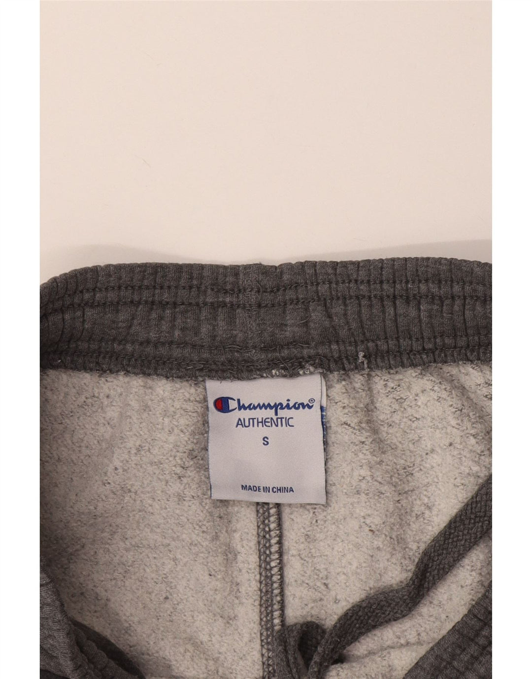 Pantaloni da tuta da uomo Champion Small in cotone grigio