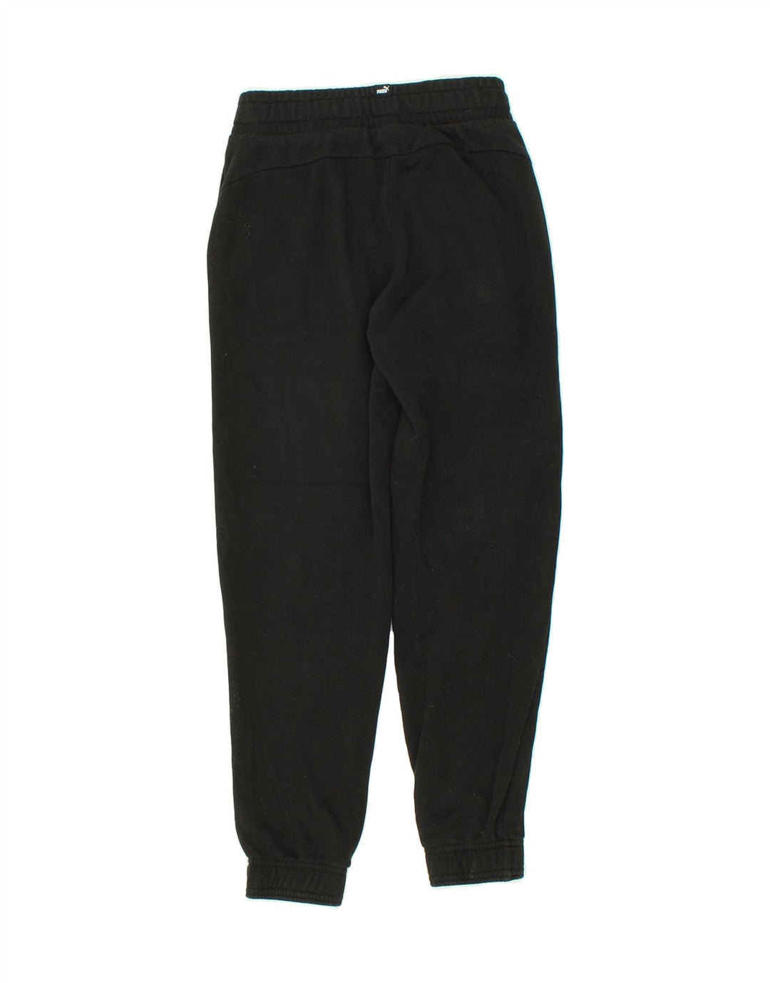 PUMA Boys Tracksuit Trousers Joggers 11-12 Years Black Vintage Puma and Second-Hand Puma from Messina Hembry 