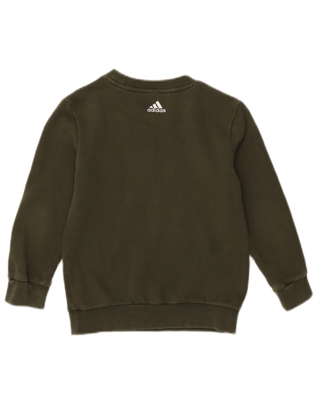 Tuta intera Adidas da ragazzo 6-7 anni in cotone kaki