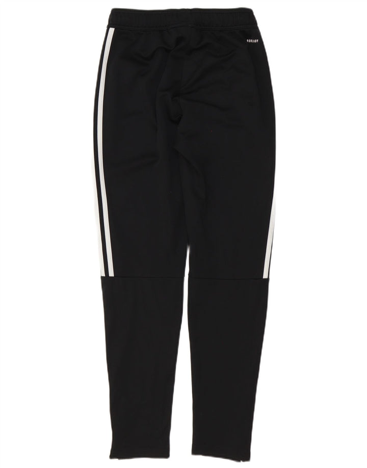 Pantaloni da tuta Adidas Aeroready da uomo piccoli in poliestere nero