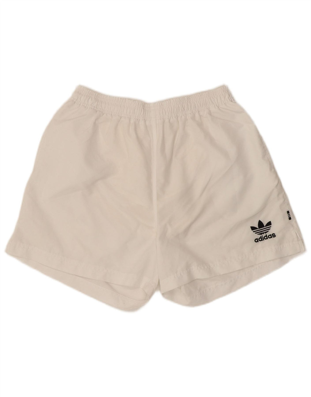 Pantaloncini sportivi Adidas da uomo di colore bianco medio in poliestere