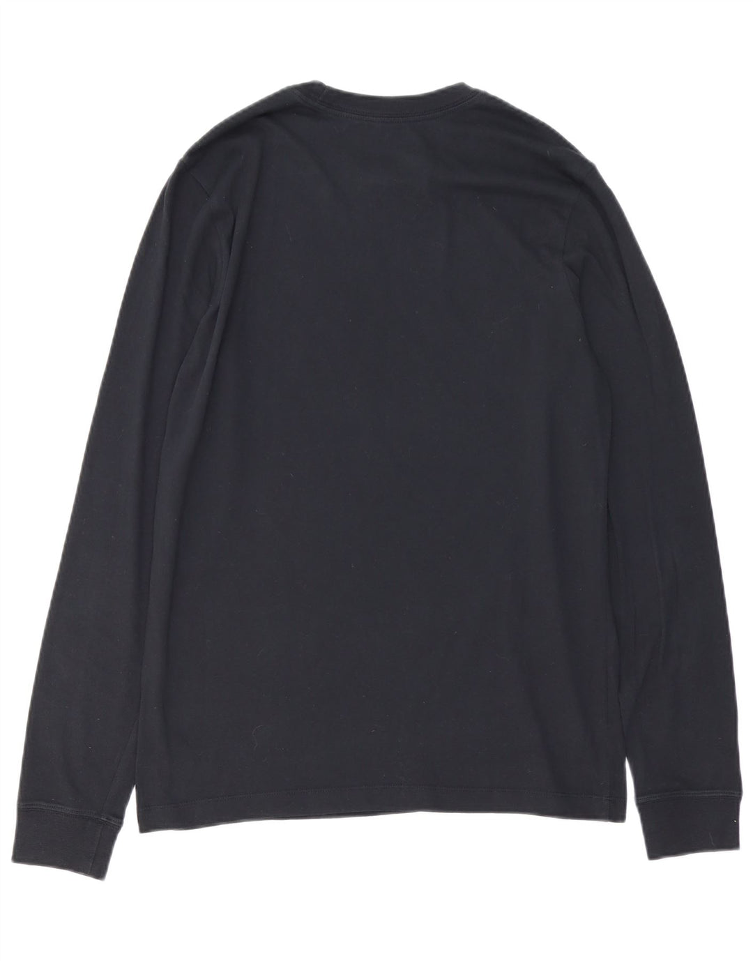 Top da basket Nike da uomo con grafica a maniche lunghe, colore blu navy medio