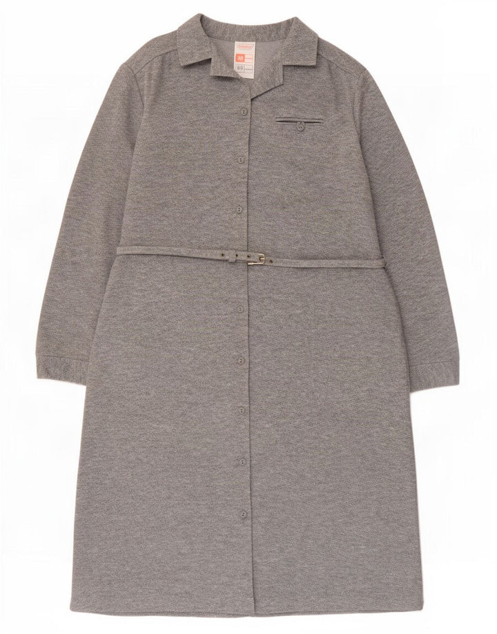 Abito camicia da donna St Michael UK 20 2XL Poliestere grigio