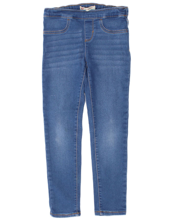 Jeans Jeggings per ragazze Levi's 6-7 anni W24 L23 in cotone blu