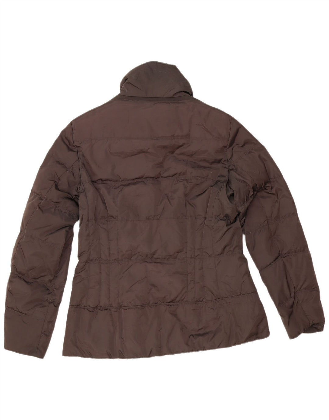 Giacca imbottita da donna Geox UK 14 Large Marrone Poliestere