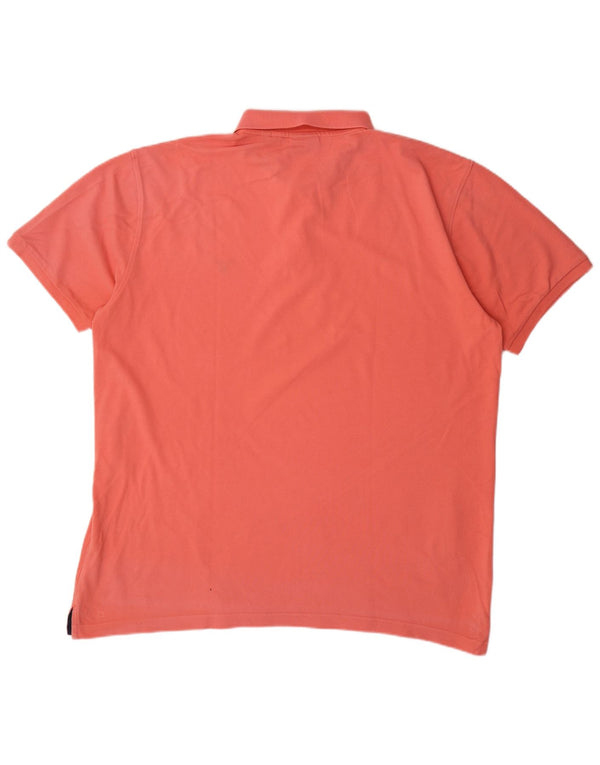 Polo da uomo Gant 2XL in cotone arancione