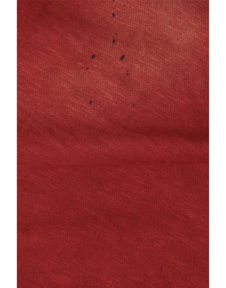 Diesel Felpa da uomo Maglione grande in cotone bordeaux