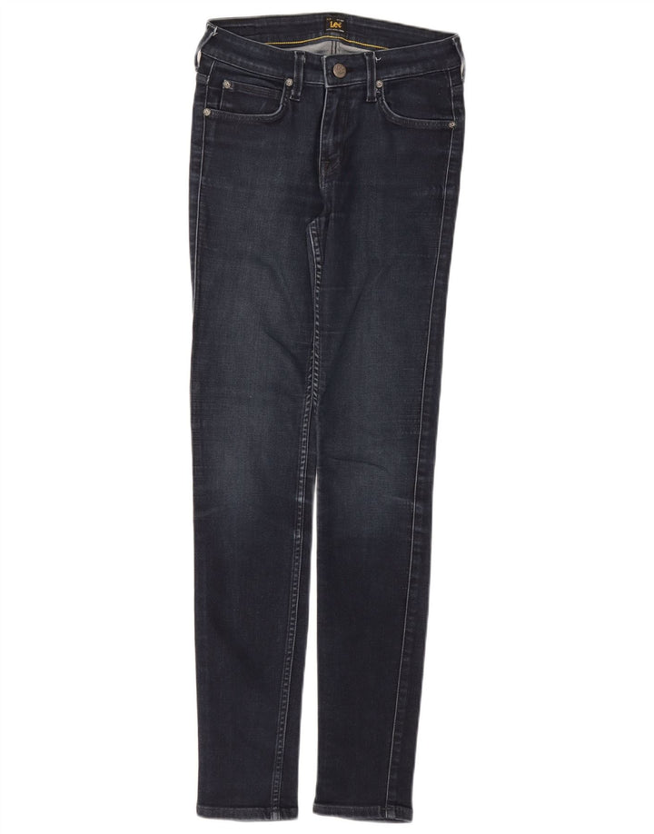 Jeans skinny da donna Lee W28 L30 cotone blu navy