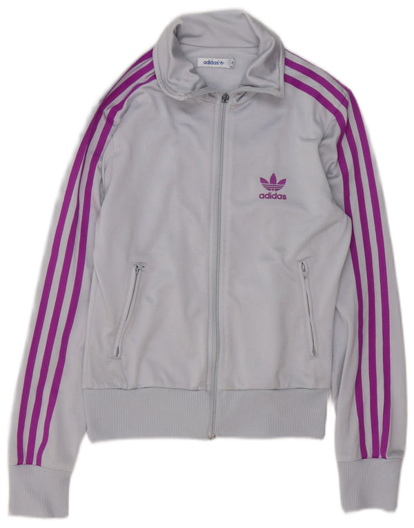 Giacca sportiva da donna Adidas EU 34 XS grigio poliestere