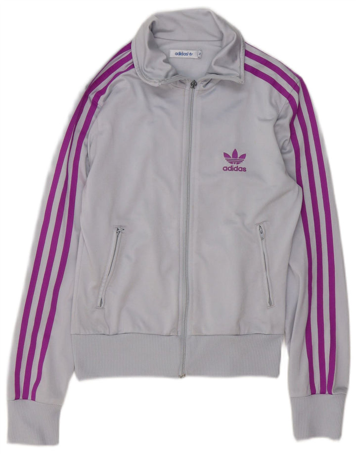 Giacca sportiva da donna Adidas EU 34 XS grigio poliestere
