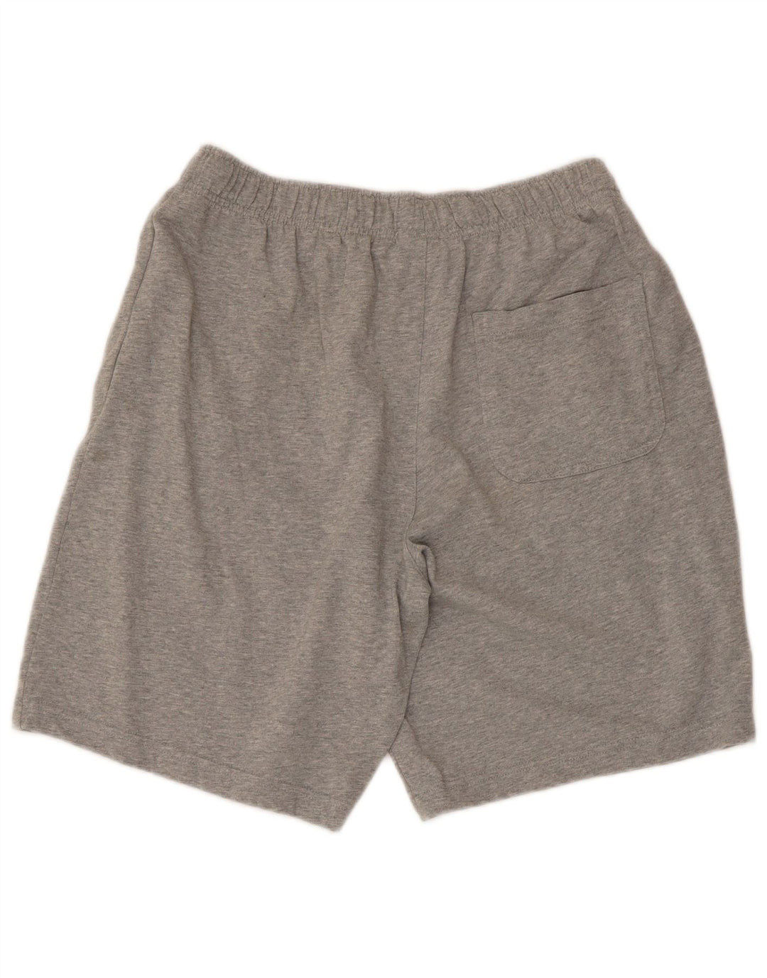 Pantaloncini sportivi Nike da uomo in cotone screziato grigio medio
