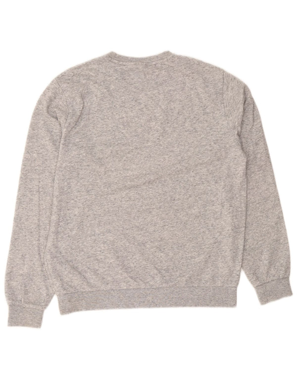 Felpa con grafica Champion per ragazzi, 15-16 anni, 2XL, cotone chiazzato grigio