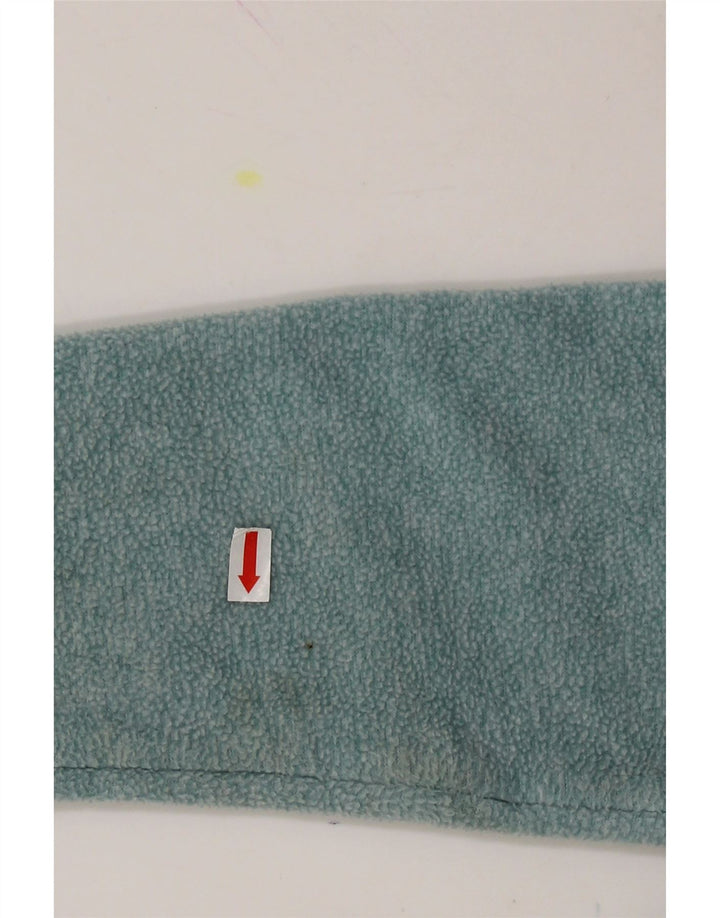 EDDIE BAUER Womens Zip Neck Fleece Jumper UK 10 Small Blue Polyester Vintage Eddie Bauer and Second-Hand Eddie Bauer from Messina Hembry 
