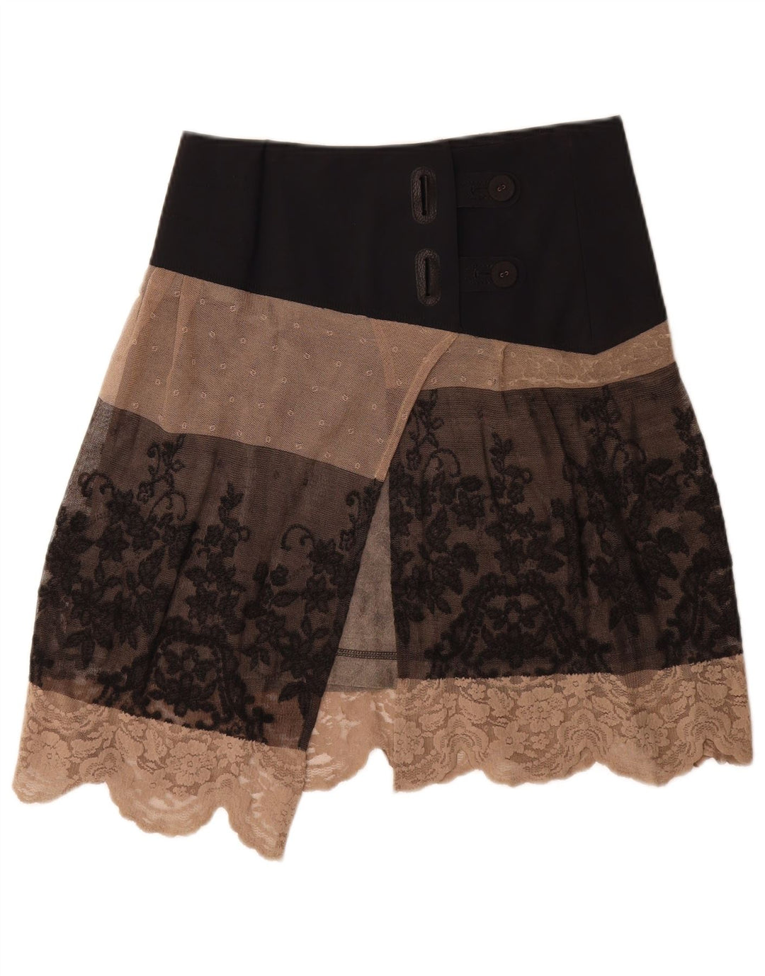 Gonna a portafoglio da donna Sportalm EU 36 Small W30 Poliestere floreale marrone